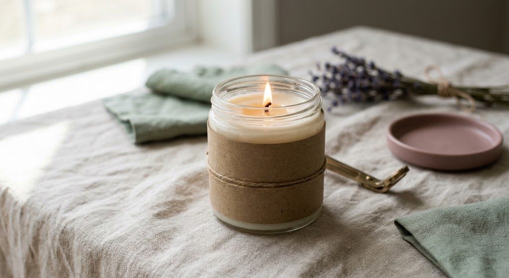 Small-batch scented candle